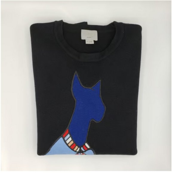 GREY Jason Wu oversized sweater  embroidered cat - Picture 4 of 4